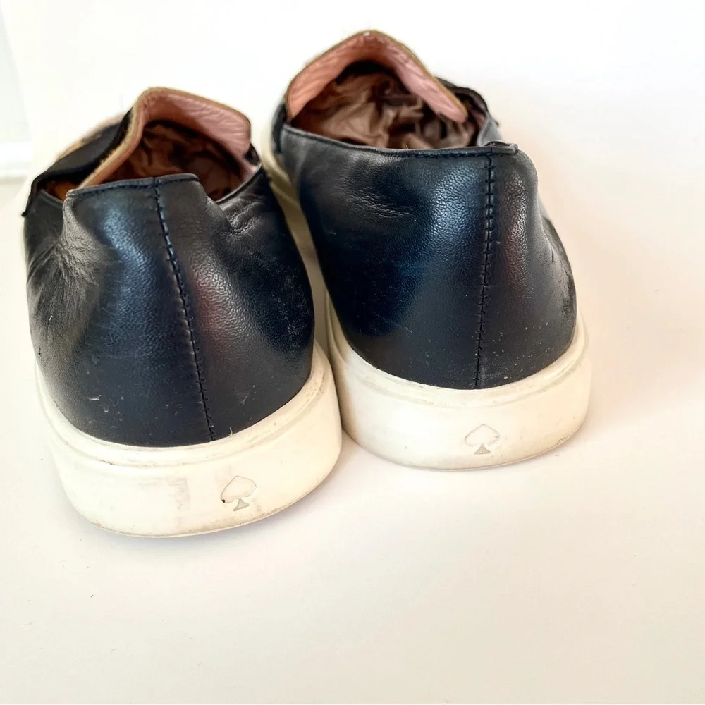 Kate Spade Leopard animal print Calf-hair Leather Pointy Toe Sneaker Loafer 6.5